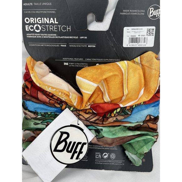 Buff Unisex UV+ Multifunctional Neck Scarf Bandana Eco Stretch banf festival - Picture 6 of 6